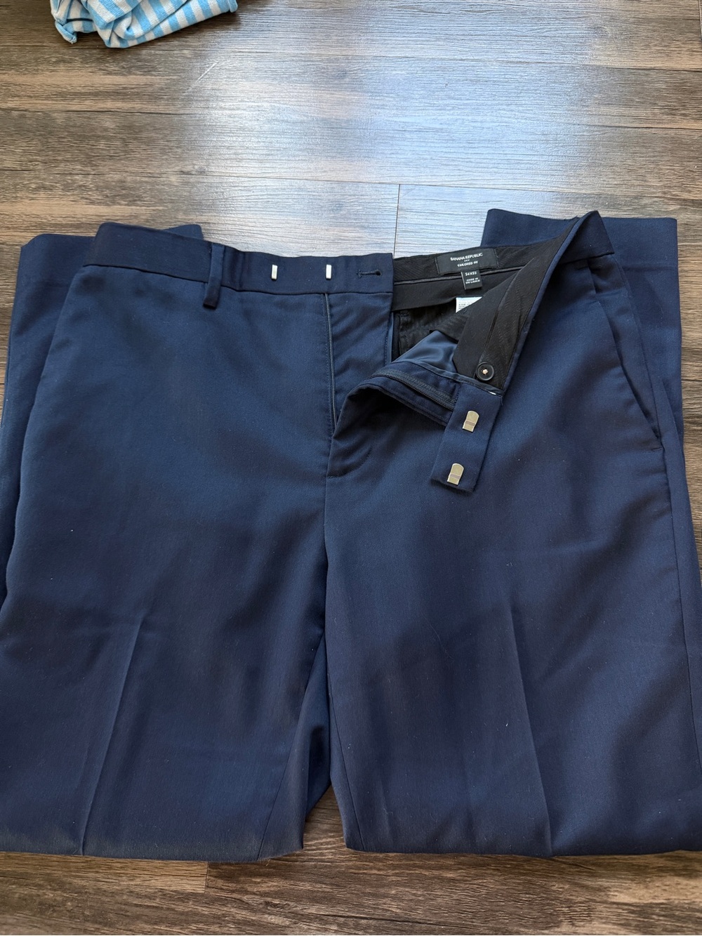 Banana Republic Men's Navy Dress Pants